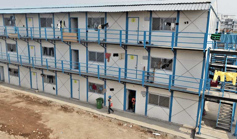prefabricated accommodation in Faridabad
