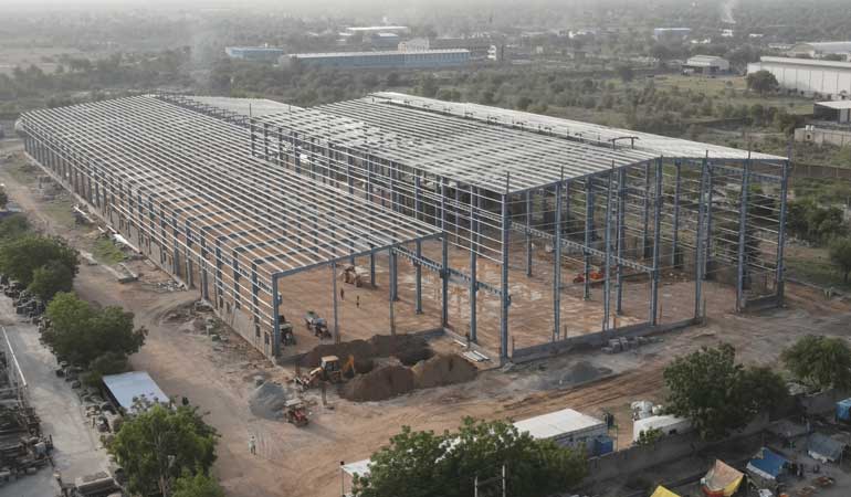 PEB Industrial Shed in Puducherry