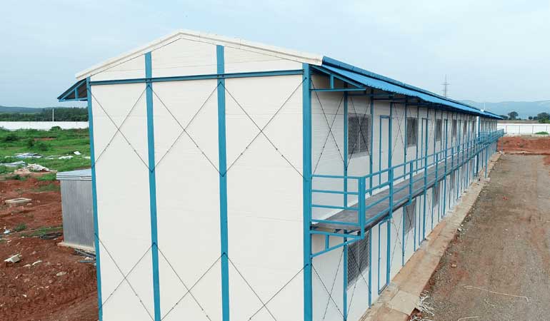prefabricated double storey building in Ranchi