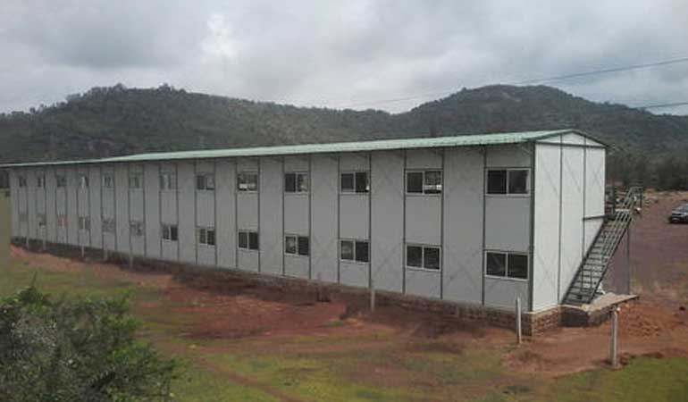 prefabricated labour hutment in Pune