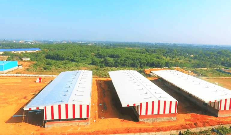 Prefabricated Warehouse in Tamil Nadu